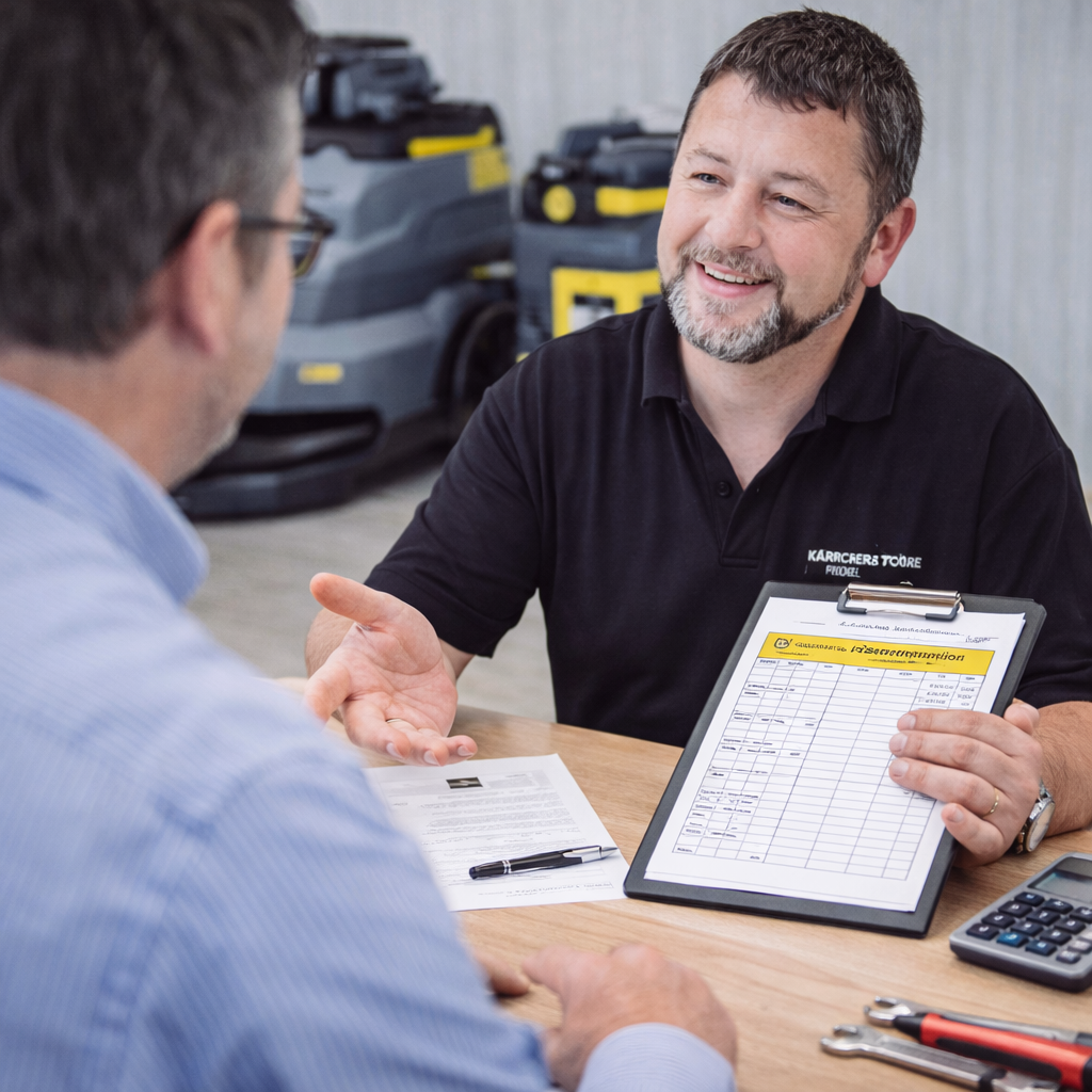 Miete-plus-Service Konzept